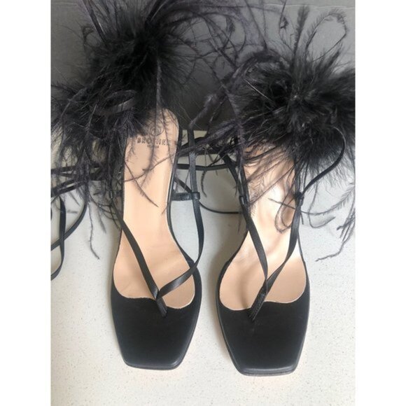 NEW BROTHER VELLIES Paloma Sandal in Black Size 36 - Picture 5 of 11
